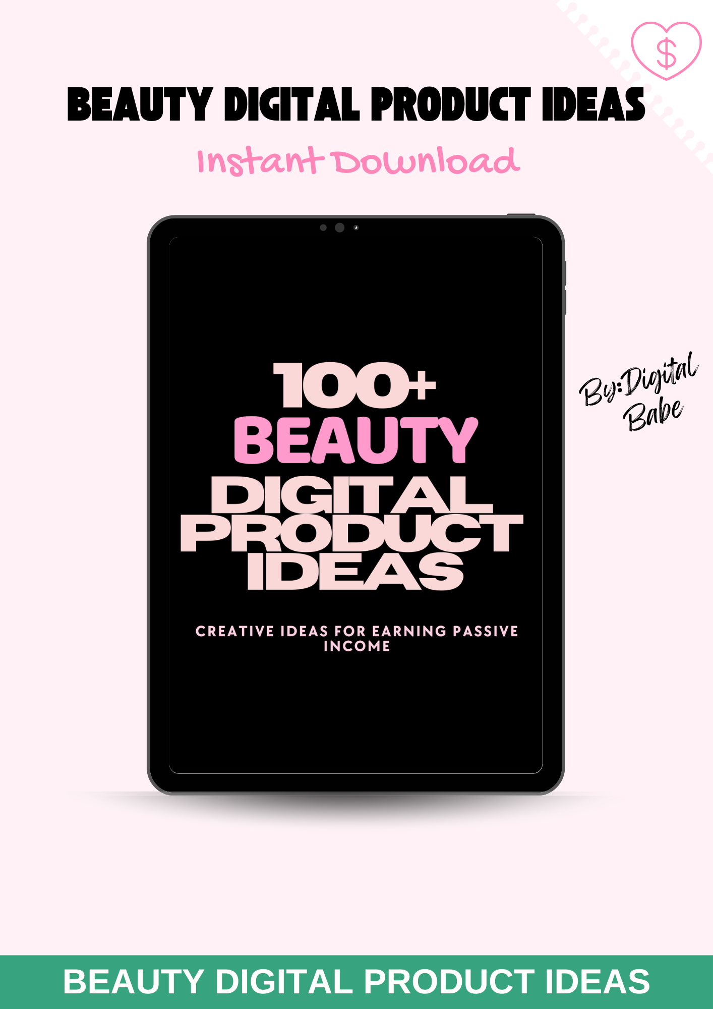 100 beauty DIGITAL PRODUCT IDEAS Plr mrr done for you 